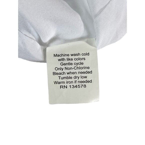 Vineyard Vines White Eyelet Fit & Flare Dress Size 10 $208 Retail Cut Out Back - Picture 15 of 16